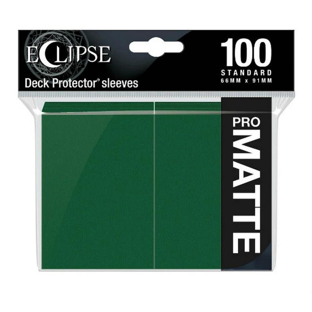 UP Standard Sleeves PRO Matte Eclipse Forest Green (pack of 100) - Játszma.ro - A maradandó élmények boltja