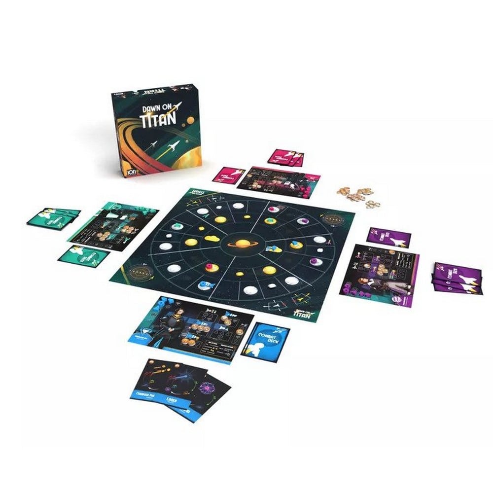 Dawn on Titan angol nyelvű társasjáték