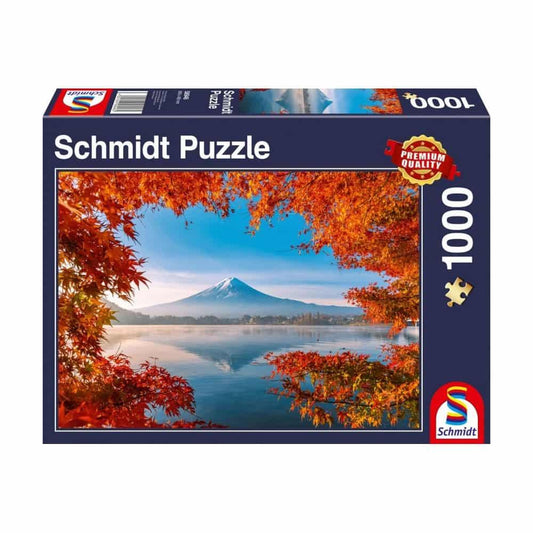 Puzzle Autumn Splendor of Mount Fuji 1000 darabos - Játszma.ro - A maradandó élmények boltja