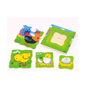Réteges 4 darabos puzzle - Tojástól a kakasig, Viga