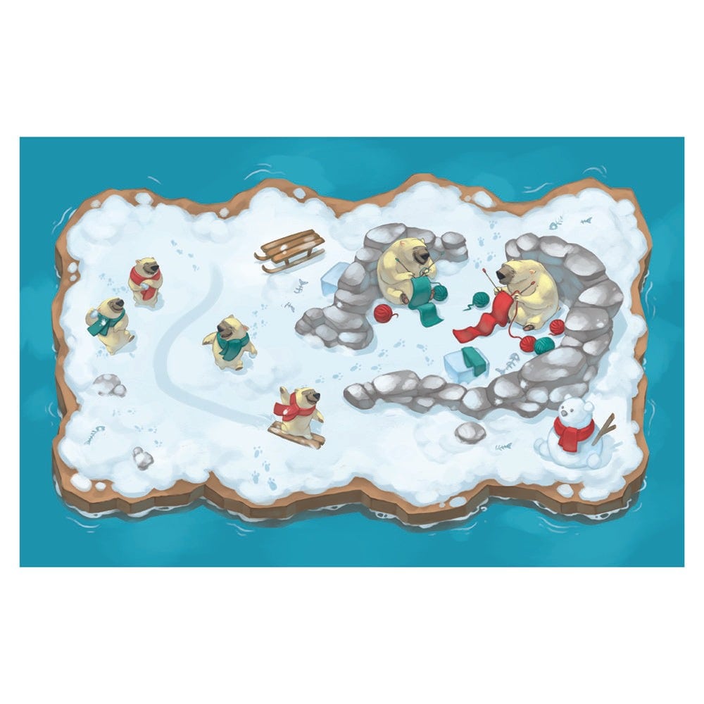 Ice Team angol nyelvű társasjáték