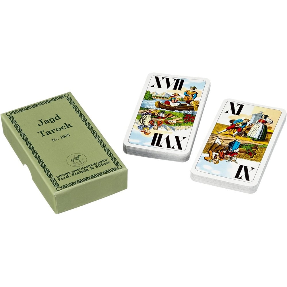 Vadász Tarock Kártya angol nyelvű társasjáték