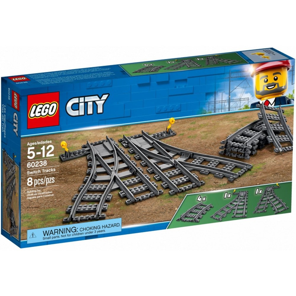 LEGO City Vasúti váltó 60238 8 darabos