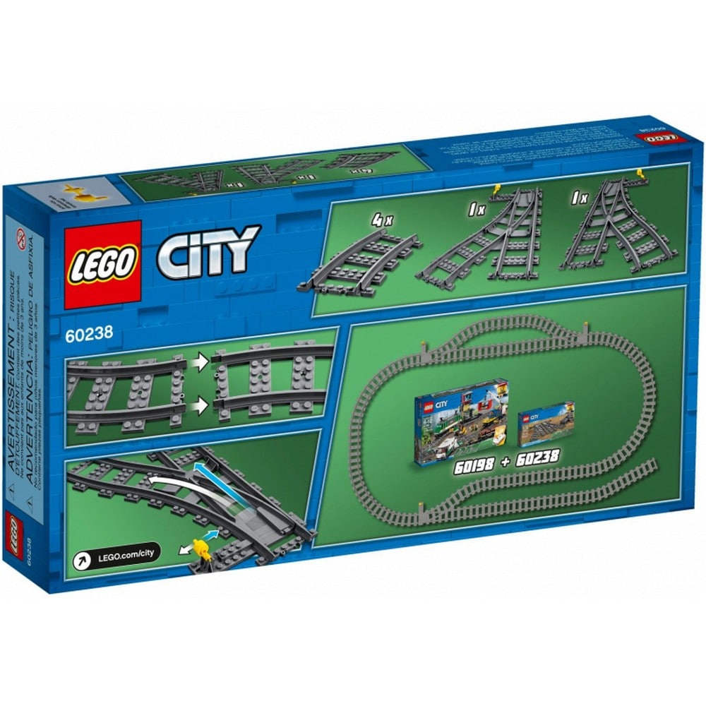 LEGO City Vasúti váltó 60238 8 darabos