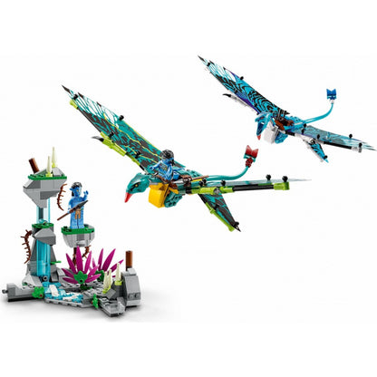 LEGO Avatar Jake és Neytiri első Banshee repülése 75572