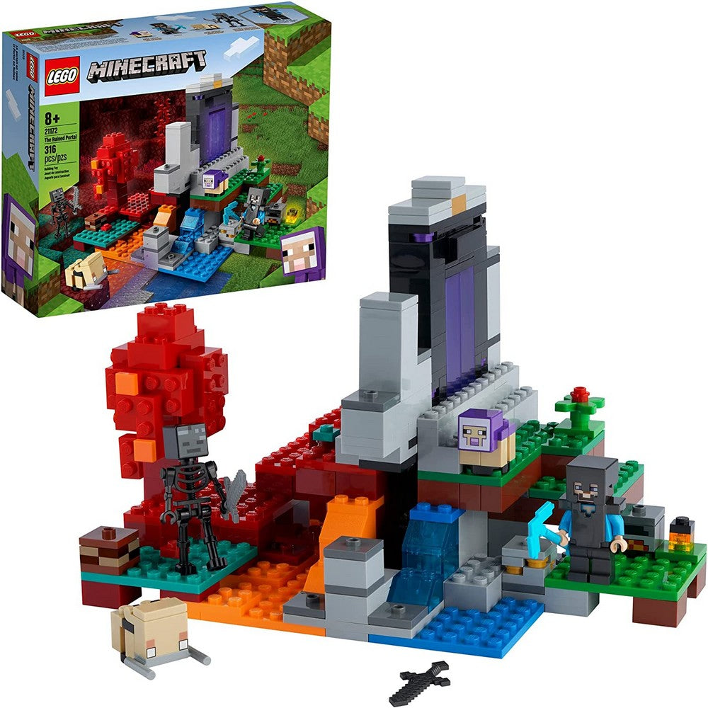 LEGO Minecraft A romos portál 21172