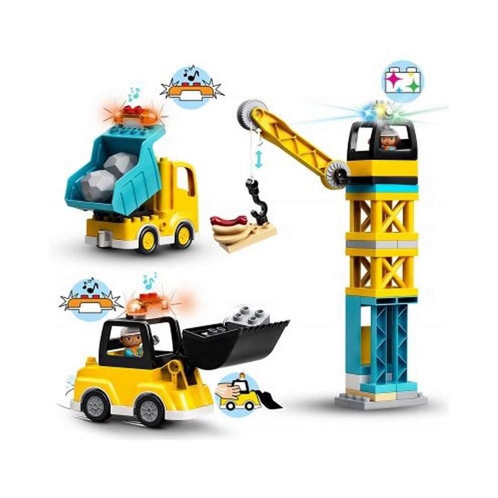 Lego Duplo Tower Crane and Construction 10933 - Játszma.ro - A maradandó élmények boltja