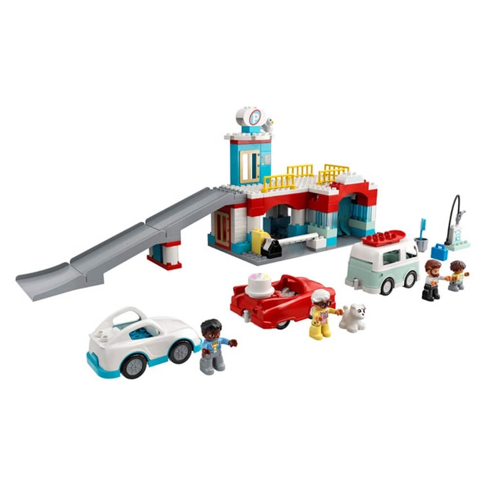 LEGO DUPLO Parkolóház és autómosó 10948