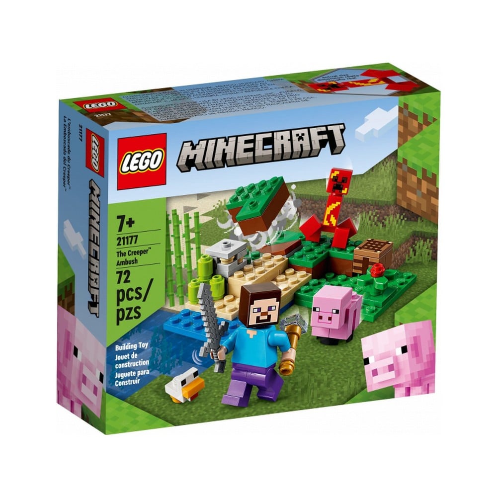 LEGO Minecraft A Creeper™ rajtaütés 21177