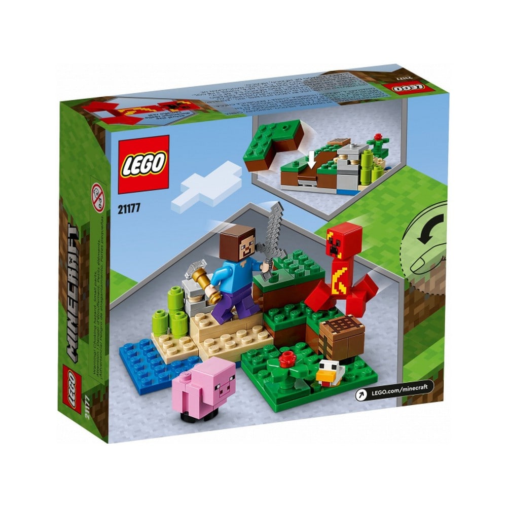 LEGO Minecraft A Creeper™ rajtaütés 21177