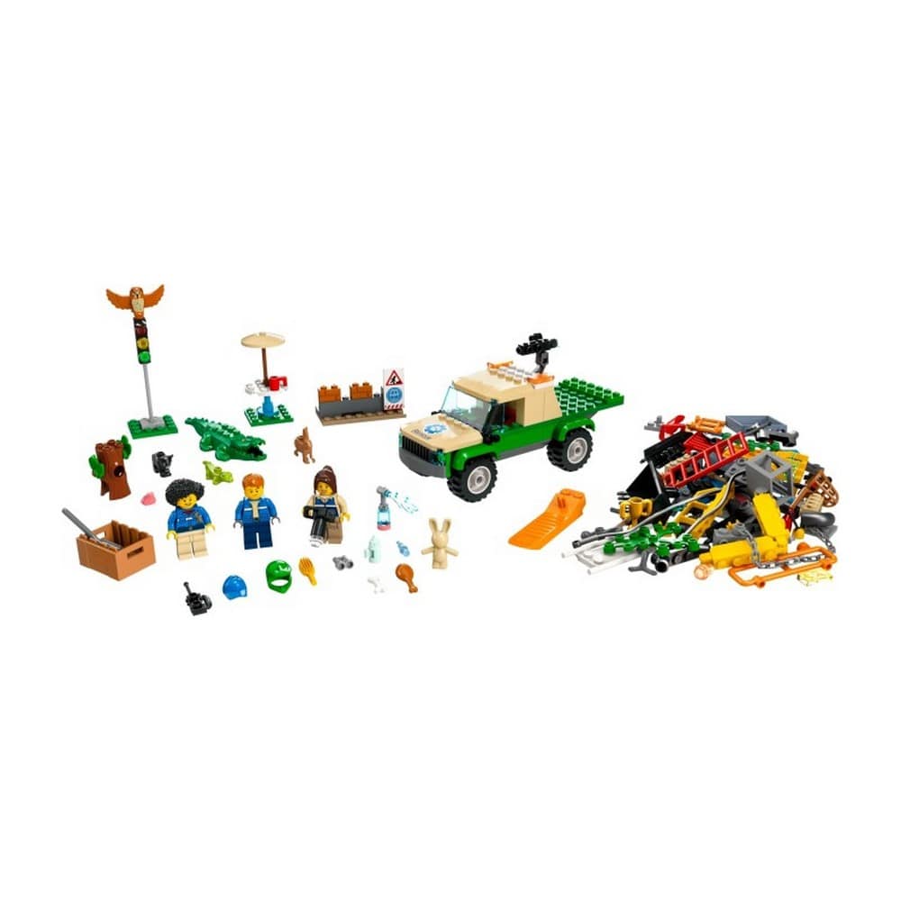 LEGO City Vadállat mentő küldetések 60353