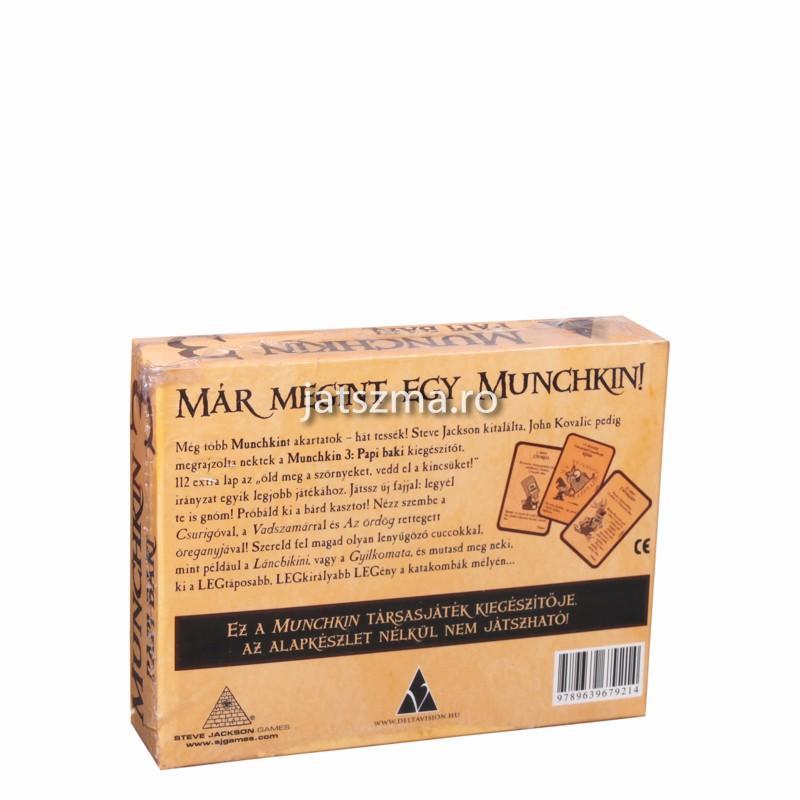 Munchkin 3 - Papi Baki - magyar kiadás-Steve Jackson-2-Játszma.ro - A maradandó élmények boltja