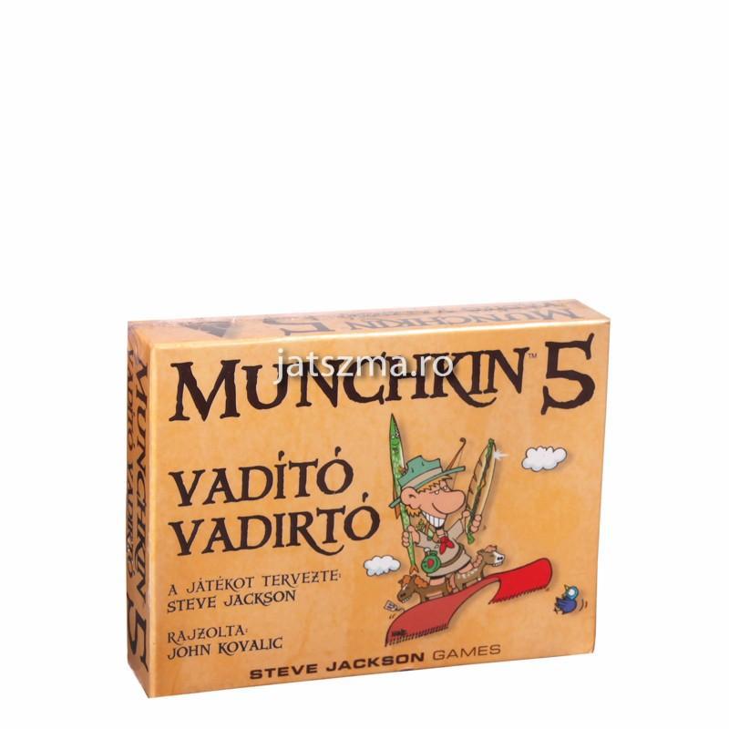 Munchkin 5 - Vadító vadirtók - magyar kiadás-Steve Jackson-1-Játszma.ro - A maradandó élmények boltja