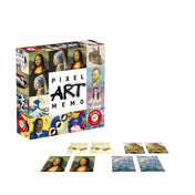 Pixel Art Memo többnyelvű társasjáték