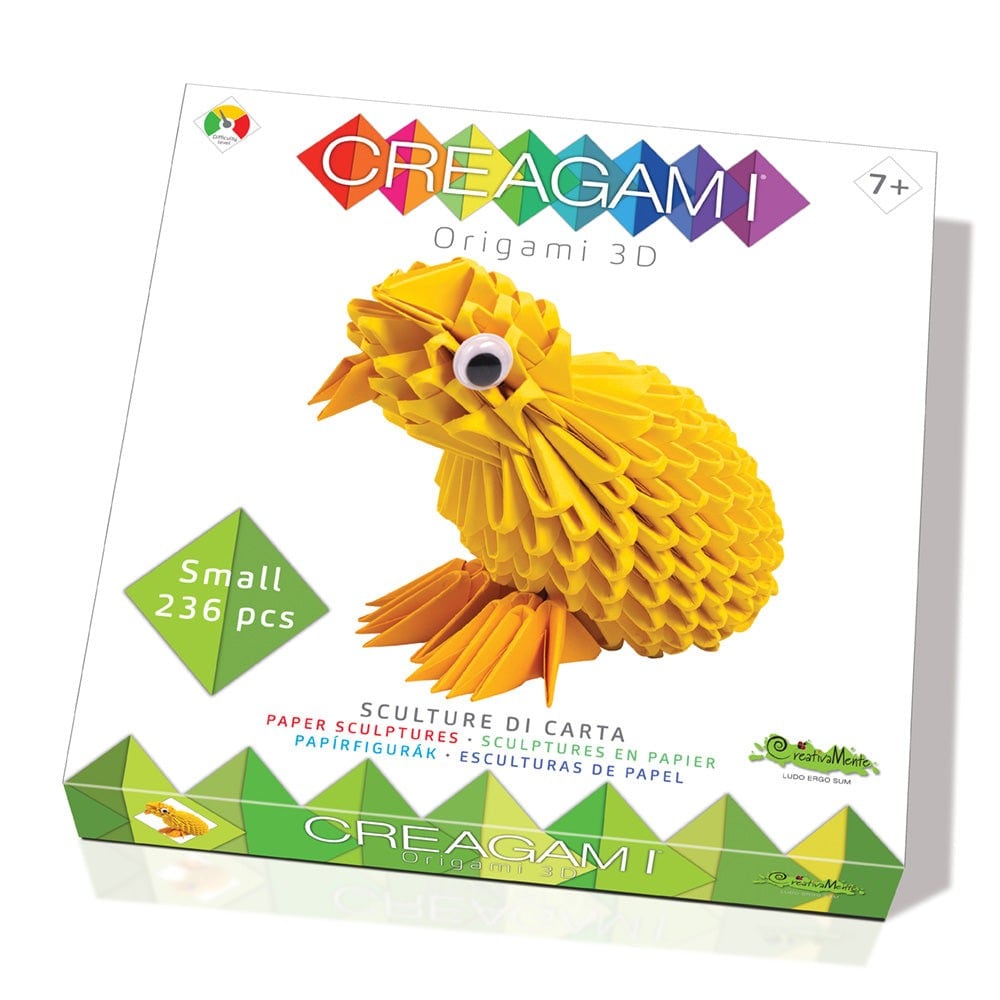 Creagami - 3D origami készlet, Csibe