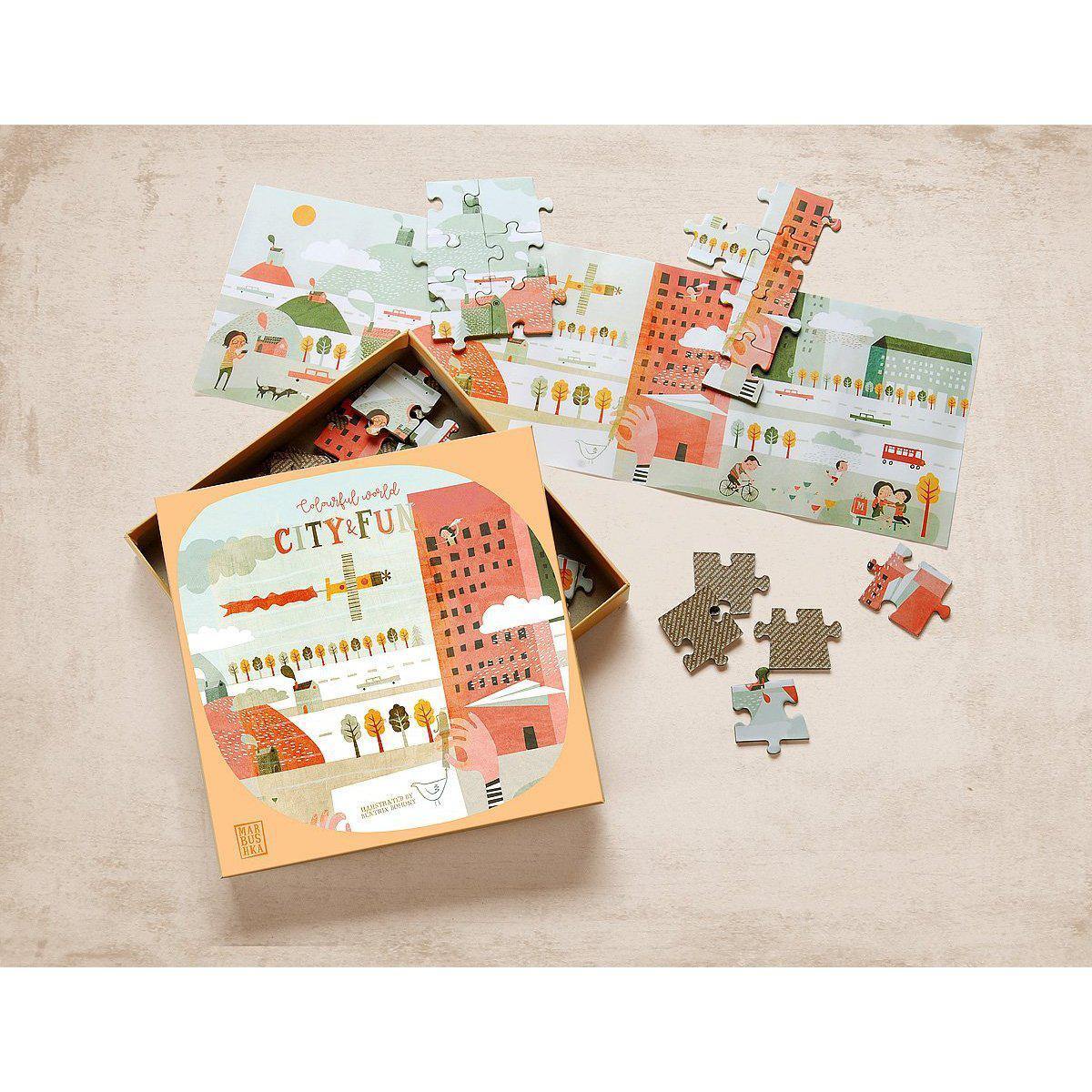 Marbushka - City & Fun puzzle-Marbushka-4-Játszma.ro - A maradandó élmények boltja