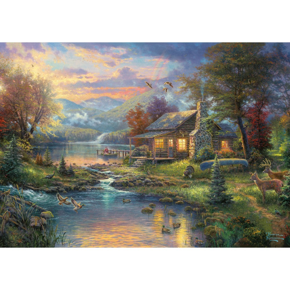Puzzle Schmidt: Thomas Kinkade - Természet paradicsoma, 500 darab