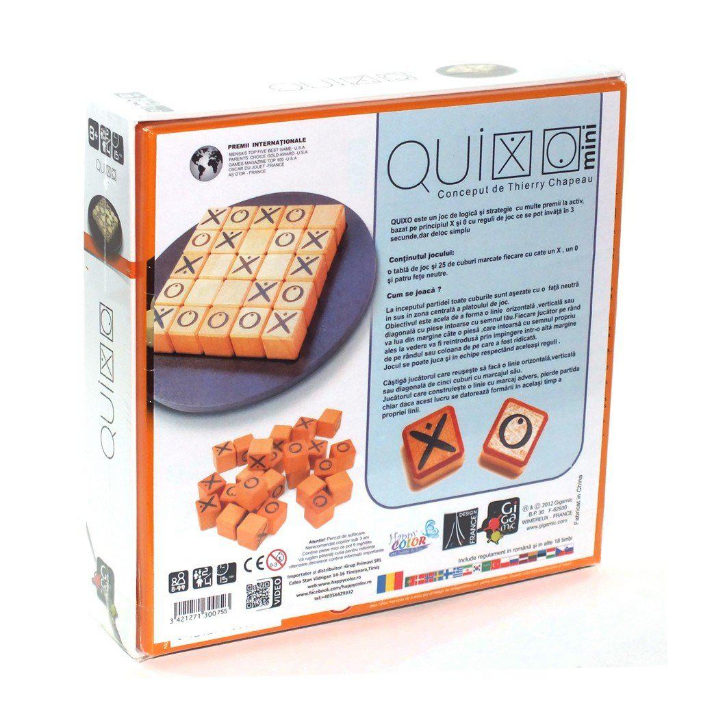 Quixo Mini-Gigamic-2-Játszma.ro - A maradandó élmények boltja