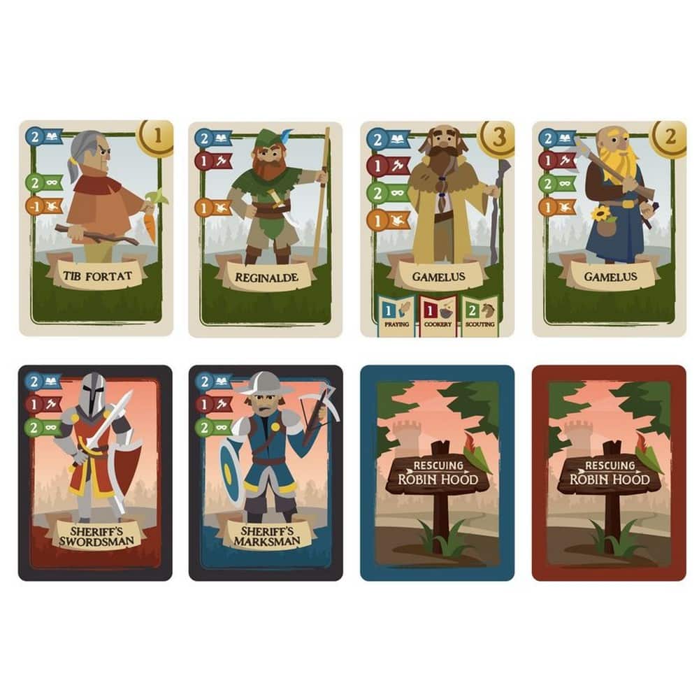 Rescuing Robin Hood angol nyelvű társasjáték