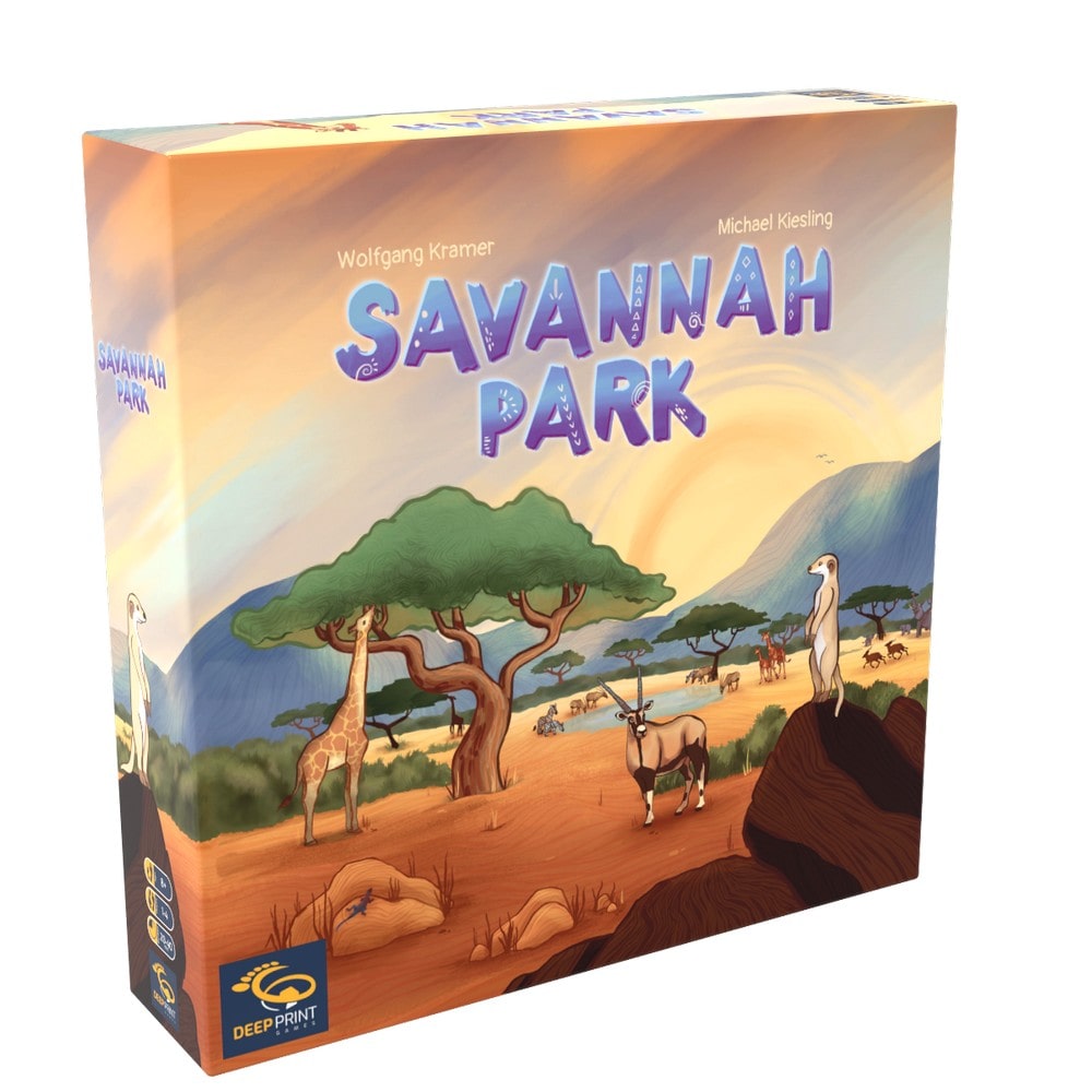 Savannah Park - Angol nyelvű társasjáték