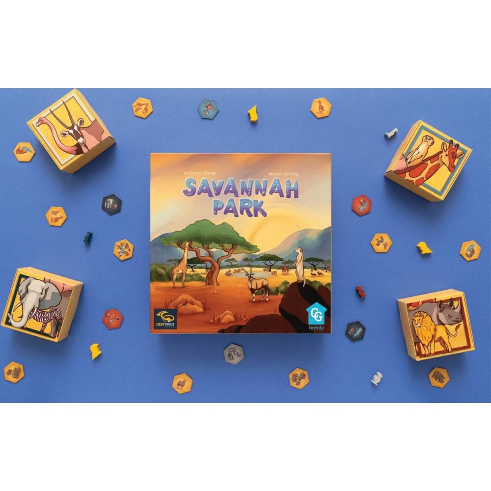 Savannah Park - Angol nyelvű társasjáték