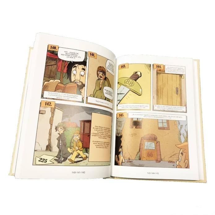 Képregényes Kalandok: Sherlock Holmes - Négy rejtély-GémKlub-2-Játszma.ro - A maradandó élmények boltja