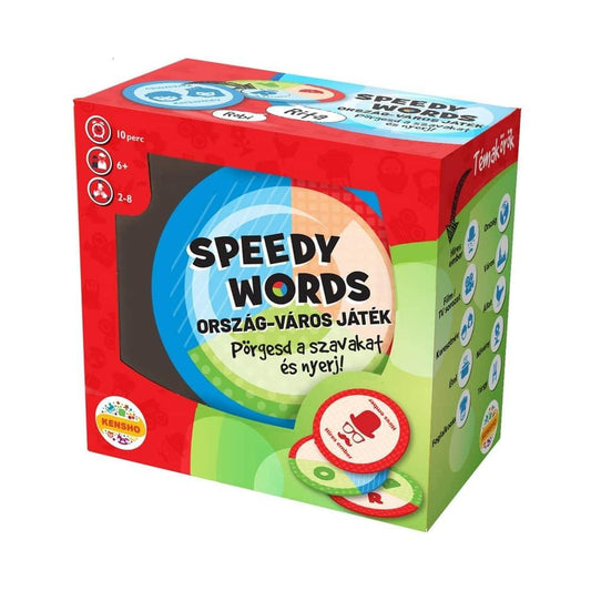 Speedy Words - Ország, város társasjáték - Játszma.ro - A maradandó élmények boltja