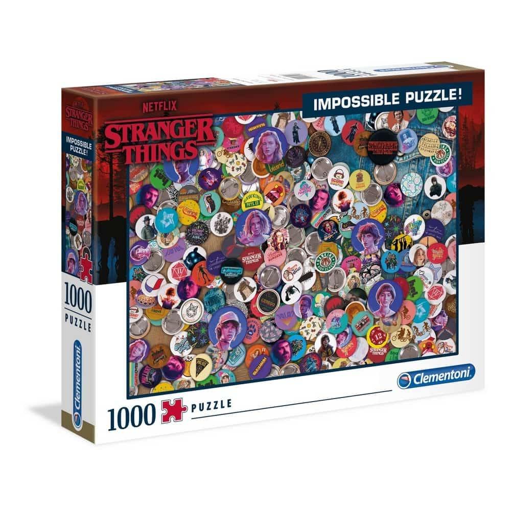 1000 darabos Stranger Things Impossible Puzzle - Játszma.ro - A maradandó élmények boltja