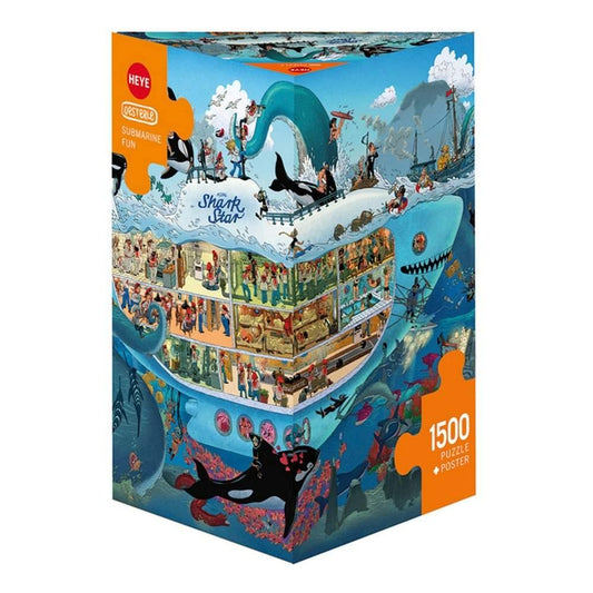 1500 darabos Puzzle - Submarine Fun - Játszma.ro - A maradandó élmények boltja