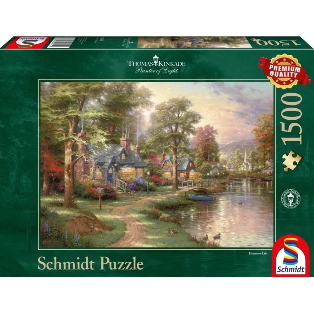 1500-as Puzzle Hometown Lake - Játszma.ro - A maradandó élmények boltja