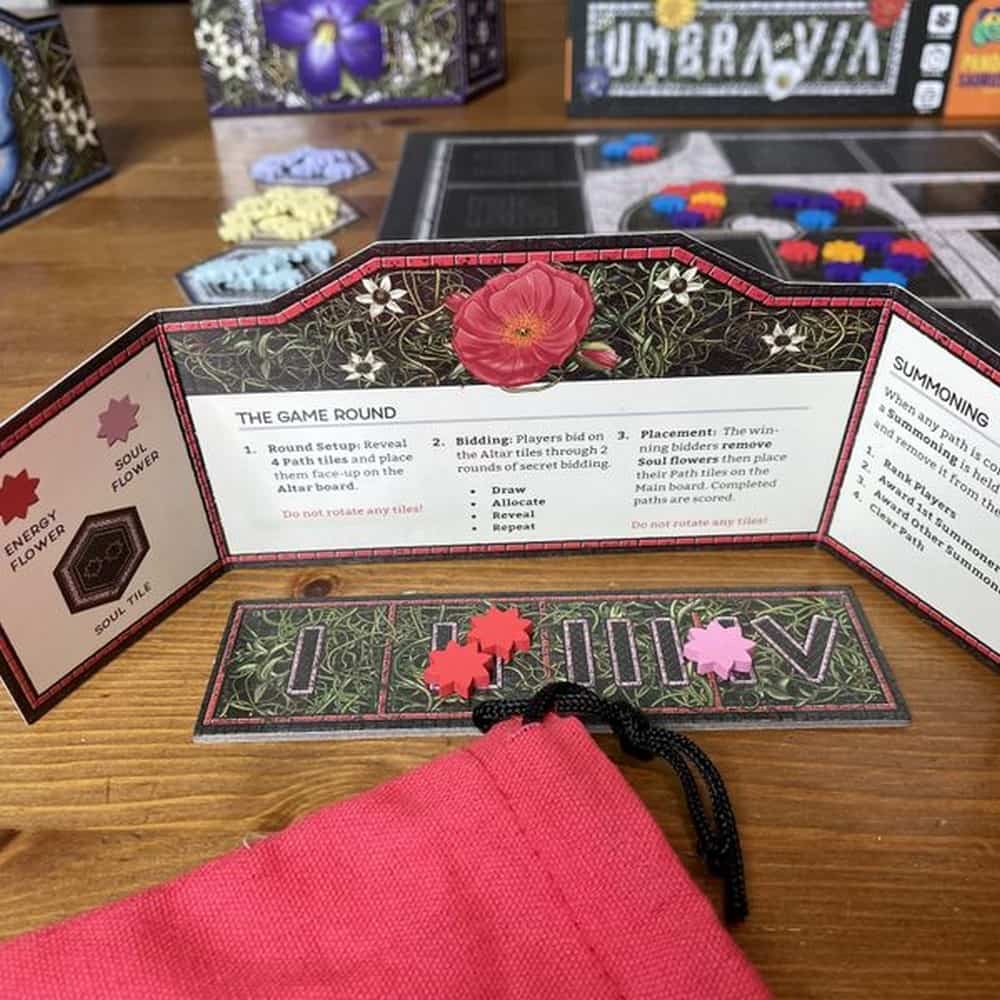 Umbra Via angol nyelvű társasjáték