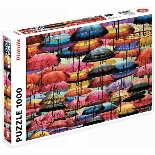 1000 darabos Színes esernyők puzzle