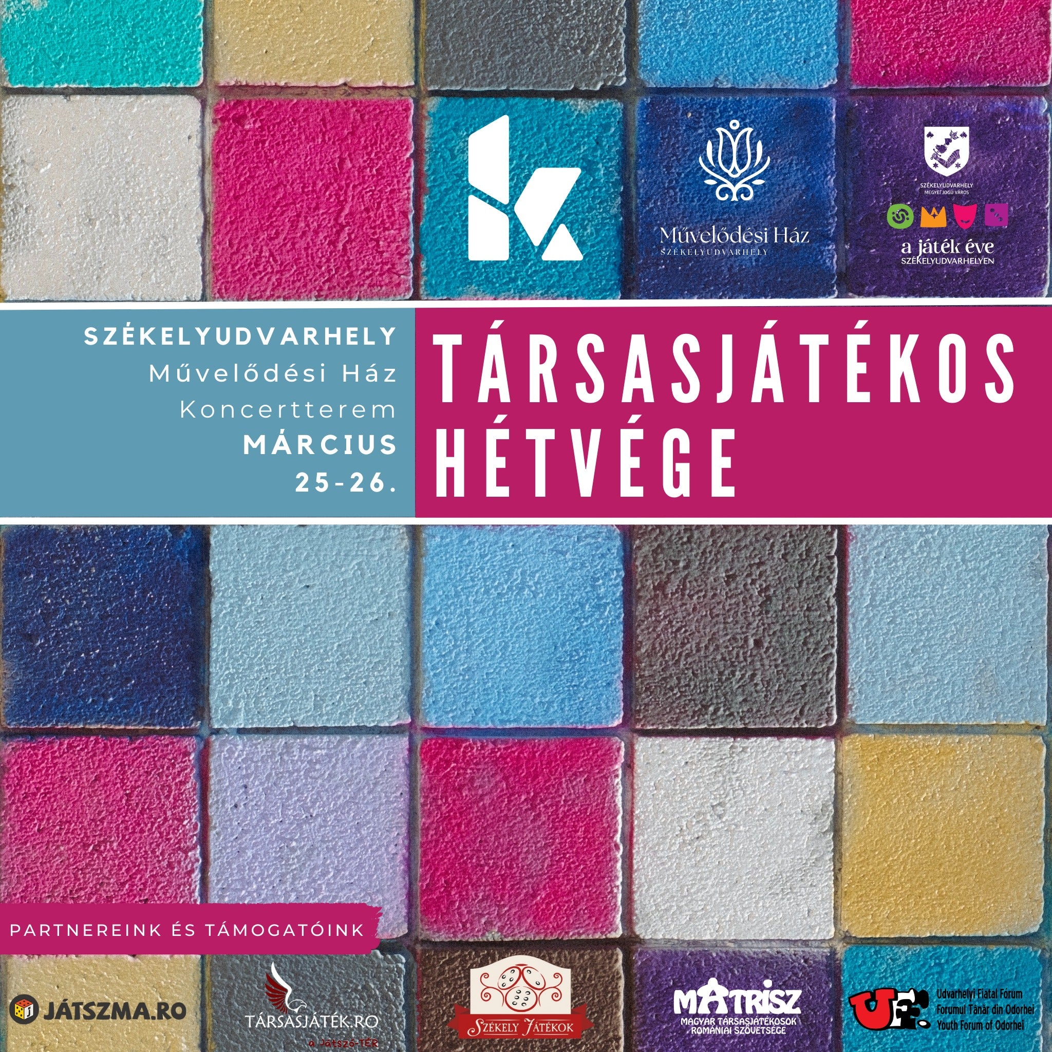 Társasjátékos hétvége Székelyudvarhelyen!