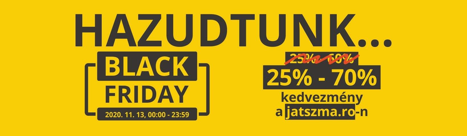 ⚡ Ketyeg az óra, közeledik a Black Friday ⚡ - Játszma.ro - A maradandó élmények boltja