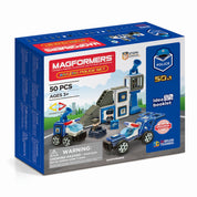 Magformers Amazing Police Set - Rendőrőrs, 50 darabos készlet