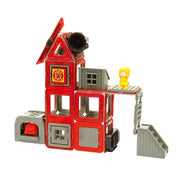 Magformers Amazing Rescue Set - Tűzoltóállomás, 50 darabos készlet