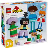 LEGO DUPLO Megépíthető figurák különféle érzelmekkel 10423 71 darabos