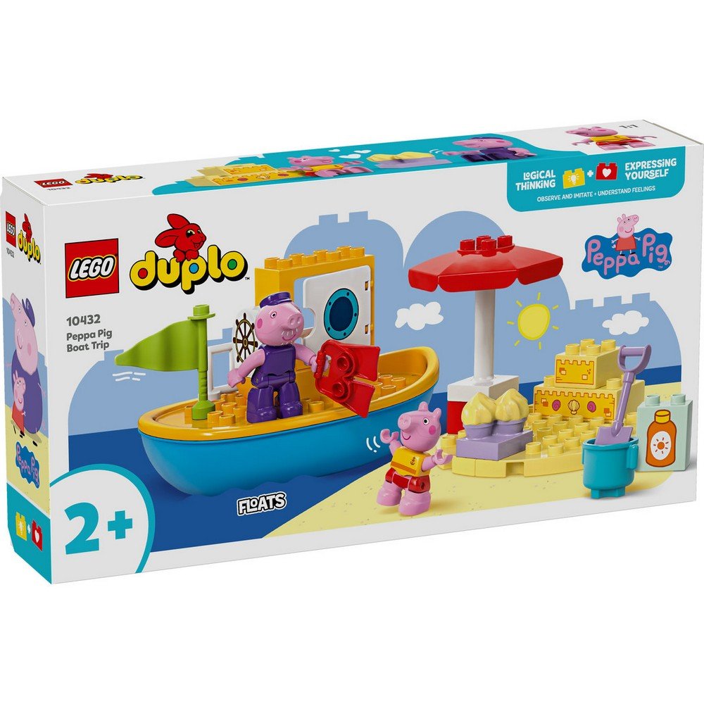 LEGO DUPLO Peppa malac hajókirándulása 10432 23 darabos