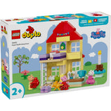 LEGO DUPLO Peppa malac születésnapi háza 10433 59 darabos