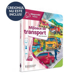 Răspundel Istețel: Mijloace de transport, román nyelvű interaktiv könyv