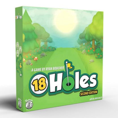 18 Holes 2nd Edition tarsasjatek doboza