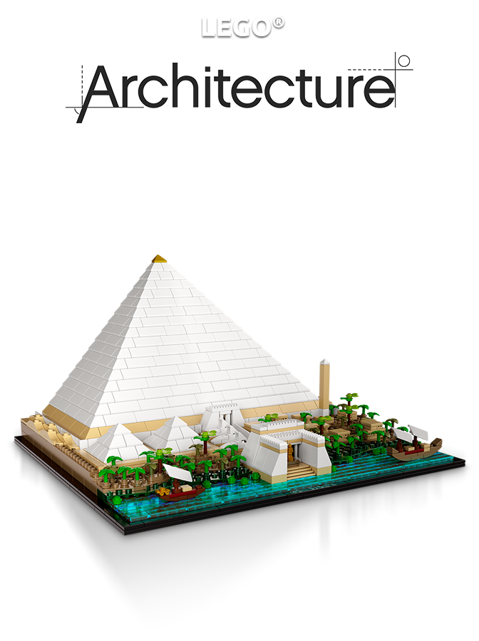 LEGO architecture gizai piramis