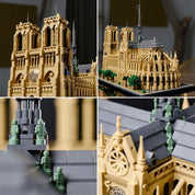 LEGO Architecture A párizsi Notre-Dame 21061 4383 darabos