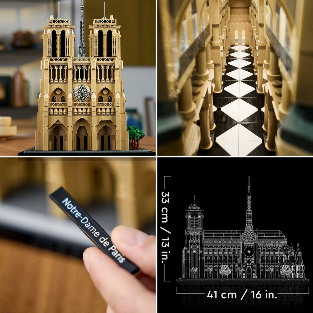 LEGO Architecture A párizsi Notre-Dame 21061