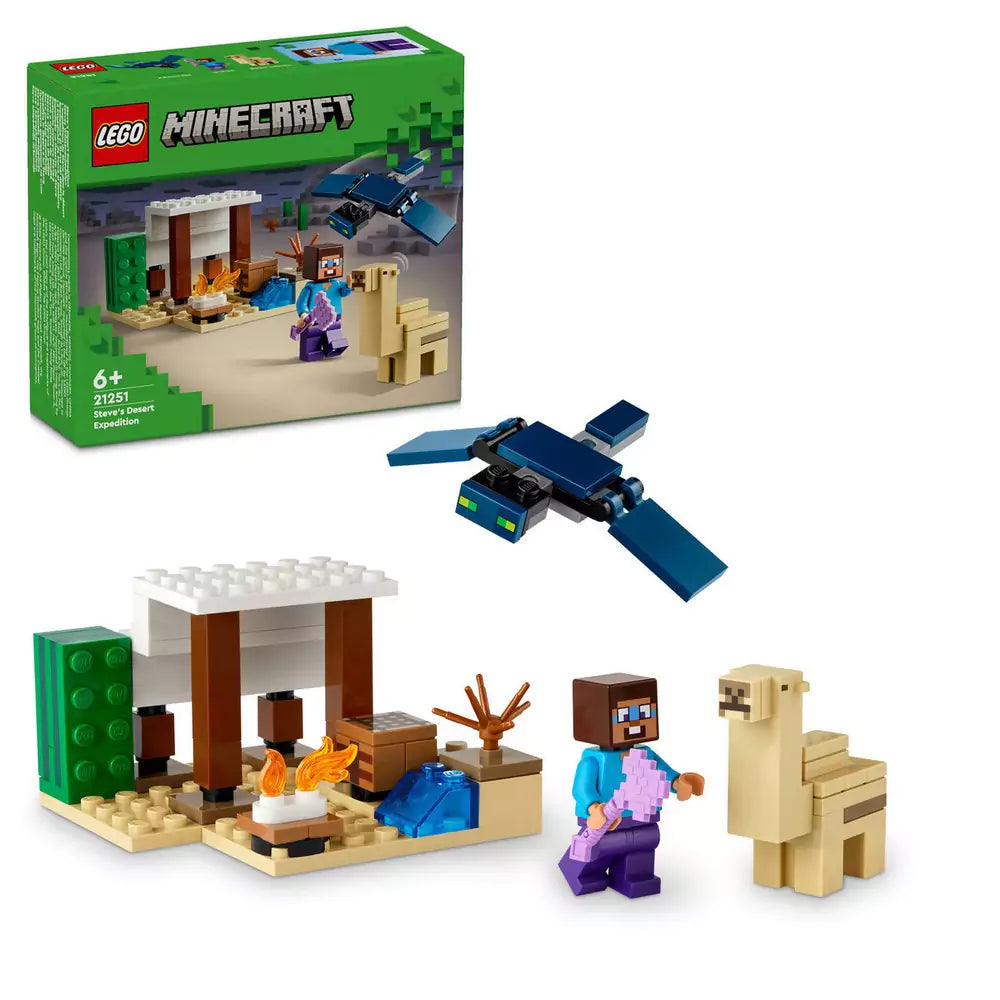 LEGO Minecraft Steve sivatagi expedíciója 21251