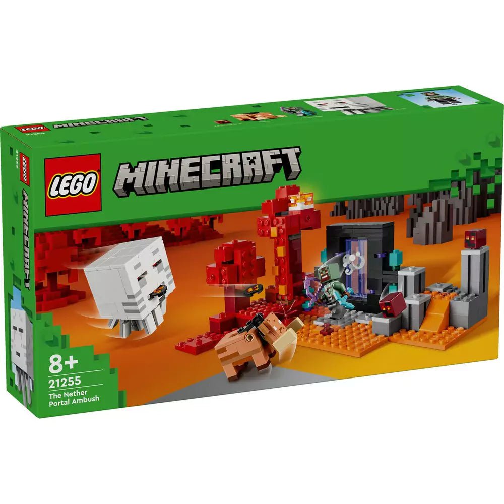LEGO Minecraft: Csapda az Alvilág kapunál 21255, 352 darabos