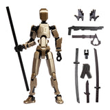 3D Robotfigura R13 - Iridium