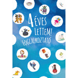 4 éves lettem! magyar nyelvű foglalkoztató