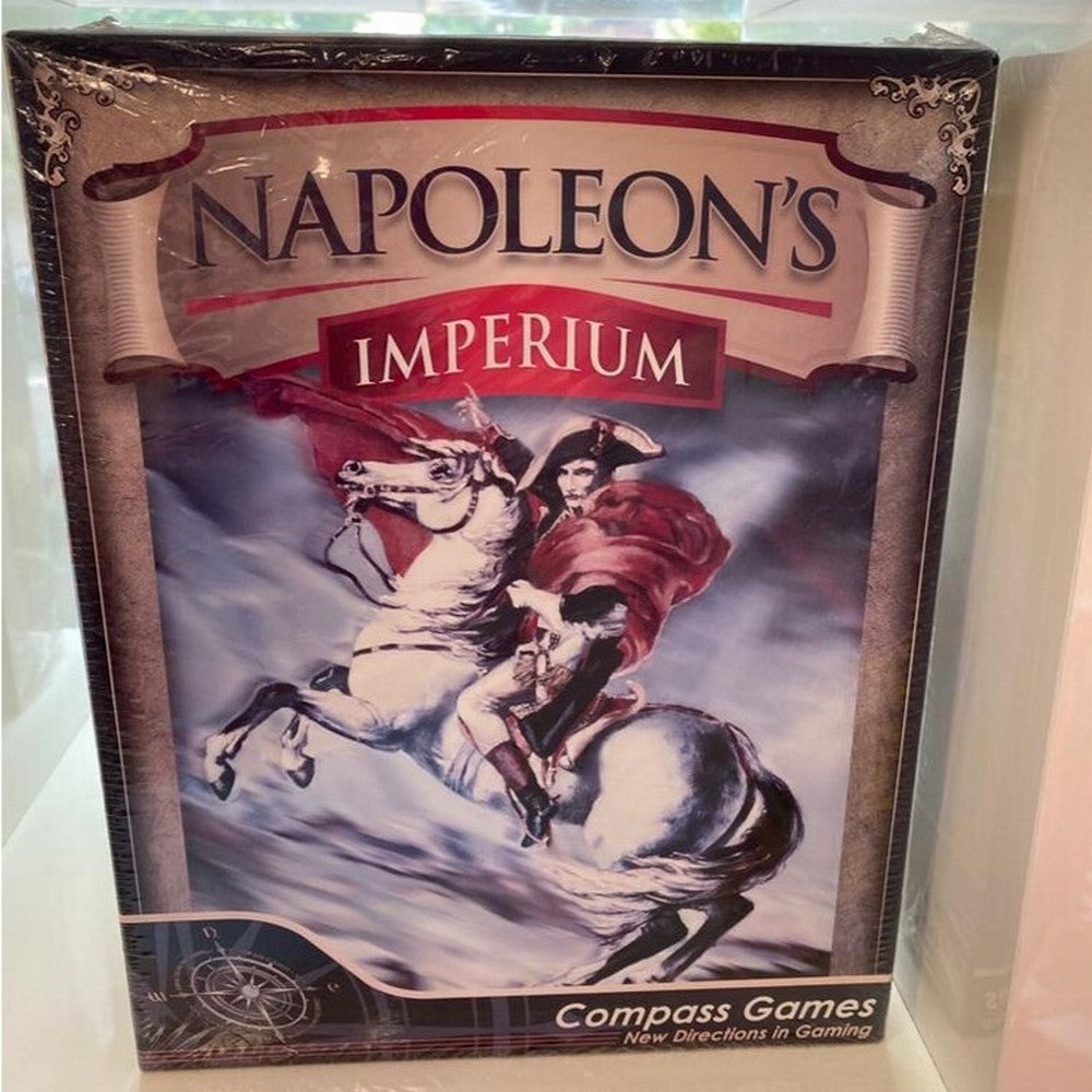 Napoleon's Imperium (szakadt doboz) -Angol nyelvű társasjáték