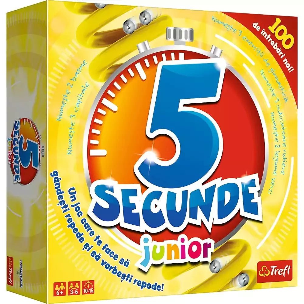Joc 5 Secunde Junior román nyelvű társasjáték